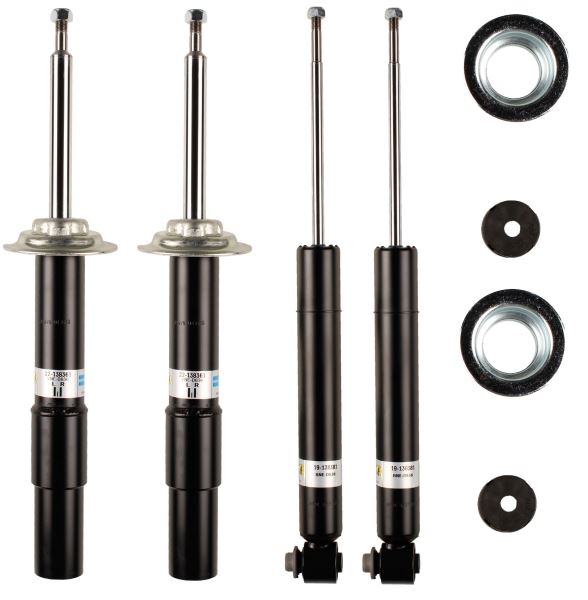 4x Bilstein B4 Front & Rear Shock Absorbers set for BMW 5